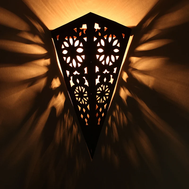 Orientalische Eisen Wandlampe EWL07
