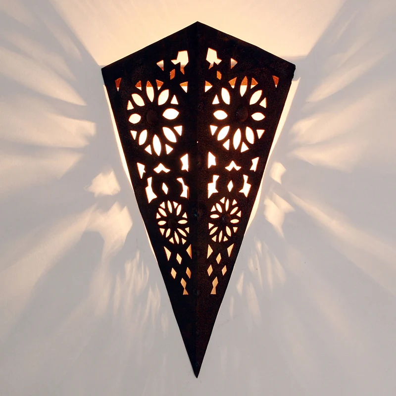 Orientalische Eisen Wandlampe EWL07