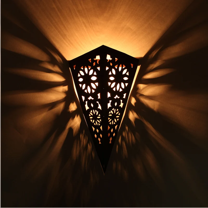 Orientalische Eisen Wandlampe EWL07