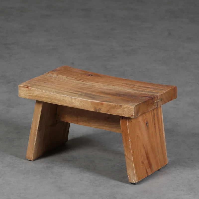 Teakholz Hocker Paolo