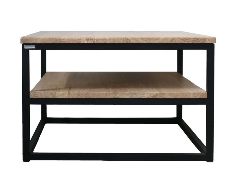 Couchtisch aus Eiche mit zwei Platten