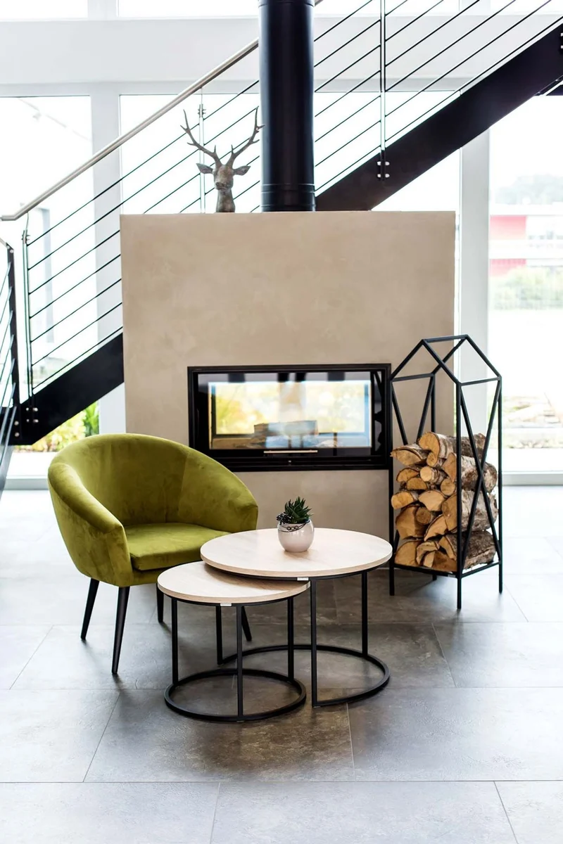 2er-Set Couchtisch Sonoma Eiche MDF